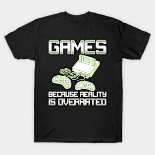 Funny Video Games Addict T-Shirt